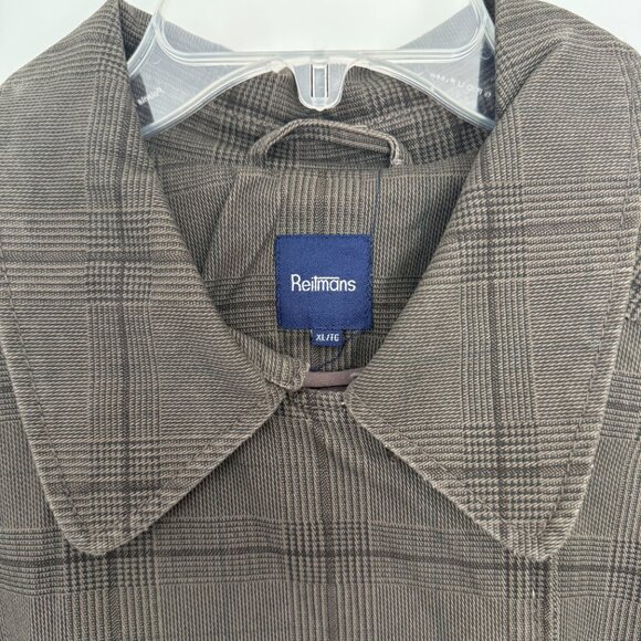 Reitmans - Khaki double breasted jacket - Size XL - Picture 2 of 12